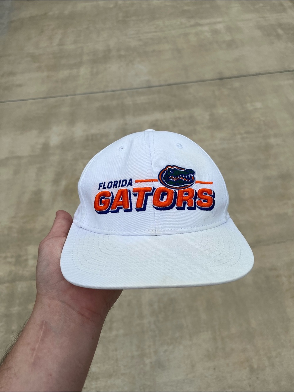 Vintage Florida Gators White Hat